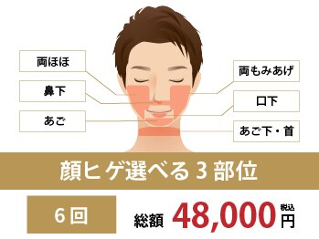 リンクス 福岡博多店(RINX)/ヒゲ脱毛|デザインも可能