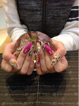 エスフィーネイルサロン ブリーユ(Esfy nailsalon Brille)/レオパード柄ネイル