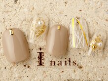 アイネイルズ 町田店(I nails)/大人クリア＆ベージュ8480円