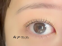 アピュ(APUU)/まつげパーマ上+アイブロウWAX