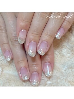 ラメグラデーション