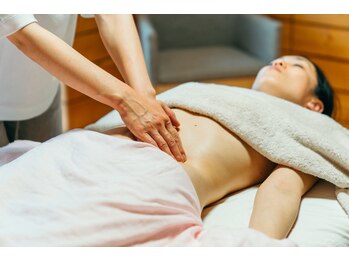 結/お腹へのマッサージ