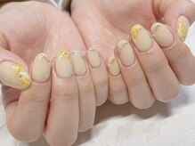 ネイルフロンティア 吉祥寺(NAIL FRONTIER)/押し花フレンチ8980円～