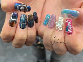 個性派ネイル