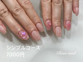 オーロラチークネイル♪6628