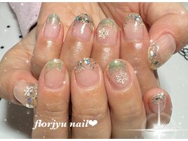 x"masシルバーnail