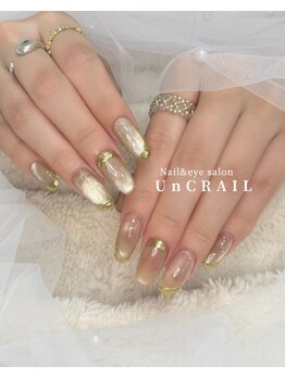 アン クレール(Un CRAIL)の写真/《初回オフ無料★感動の長持ち施術》経験豊富な知識でワンランク上の指先に♪ワンカラー¥5980【画像¥9980】