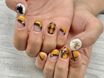 ネイルサロン ドゥ(Nail Salon Doux)/【ラテリア】午年ネイル