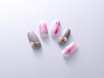 アモーナ ネイルアトリエ(amona nail atelier)の写真/【当日受付OK】自分だけのデザインを楽しみたい方に♪豊富なデザインとカラーバリエーションから選べます◎