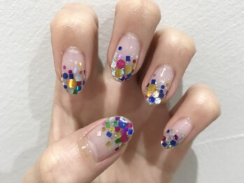 クォーターリゾートネイル(QUARTER RESORT nail)/ポップネイル☆