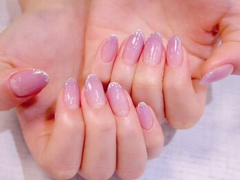 ラルネイル 大宮(Lull. nail)/＊パープル＊オーロラグラデ＊