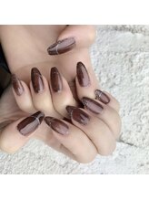 プライズアイリス アイラッシュ 池袋東口店(prize Iris eyelash)/クリアブラウンネイル【池袋】