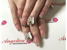 ネイルサロン アンジェリカ(Angelica)/No.58 ガラスフレンチ　