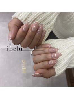イベル(ibelu)/囲みフレンチネイル