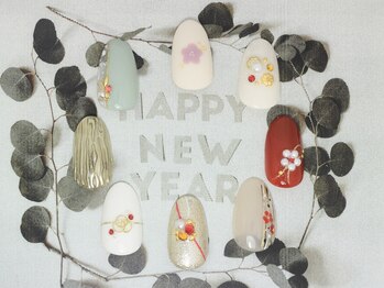 ネイルサロン アビー グランデュオ蒲田店(abbie)/お正月アート★