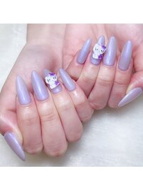 長さだしワンカラー＋2個パーツ