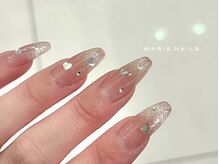 マリーネイルズ 心斎橋店(MARIE NAILS)/定額¥9,900　ハート 0320a