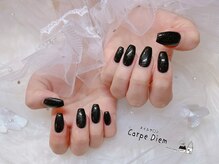 カルプディエム(Carpe Diem)/黒ラメワンカラー