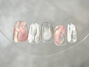 クレモアネイル 浦和店(CLEMORE NAIL)/ふんわりピンクニュアンス