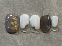 カラネイル 南森町店(calla nail)/偏光パール　マグネット　大人