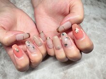 閨匠ビューティサロン 上野店/フラワー&ガラスフレンチ