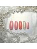 【フィルインオフ込】400色以上グラデまたは単色組合せも自由★10色変え+ラメ