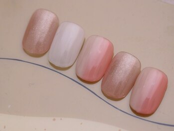 エミュネイル 関内(emunail)/ピンクグラニュアンスネイル