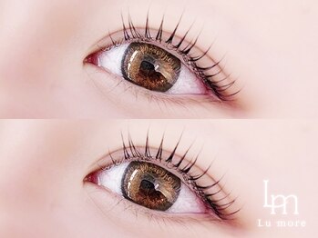 ルモワ 明石店(Lu more)の写真/[明石]【デザイン力に感動☆】目元の可愛さ２倍！ダメージレスまつげパーマで自信を持てるモテ可愛eyeに★