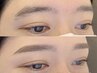 簡単垢抜け【眉毛＋パ-マset】間引き込美眉アイブロウWAX脱毛+上パリジェンヌ