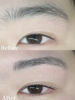 アイブロウメニューがあるサロン