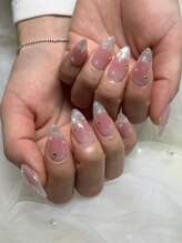 ナナネイル(7.Nail)/ちゅるんとワンホンネイル