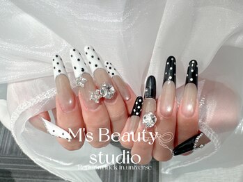 エムズビューティスタジオ ネイル まつげ 西川口店(M's Beauty Studio)/持ち込みフレンチ