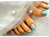 ［Foot］フラッシュネイル￥6500