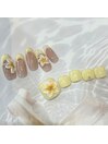 ハンドフット　お揃いネイル