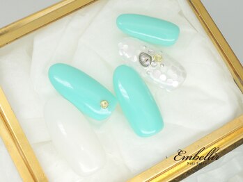 (498)夏カラーネイル