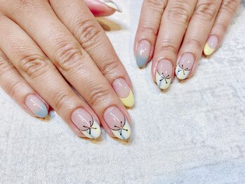 レアレアネイル(Lealeanail)/グレンチェックネイル♪