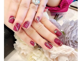 ブリエカドー(Briller Cadeau)/大人クリスマスネイル