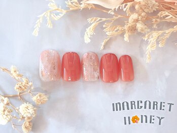 マーガレットハニー 本八幡/うる艶ニュアンスネイル