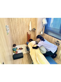 お子様同伴OKのサロン