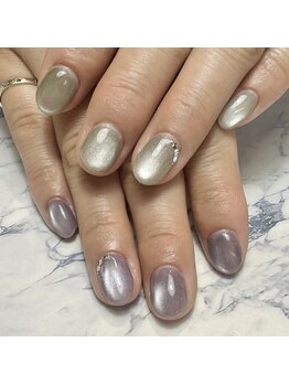 ヘアーアンドネイル ルシア(Hair&Nail Lucia)/ストーンがポイント！
