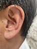 【耳ツボジュエリー】ジュエリーなしコース/目立ちたくない方/男性の方/6個