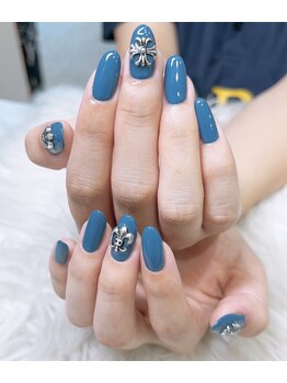 デニムブルーワンカラー