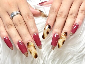 バーロビューティールーム ヨコハマ(Balo Beauty Room Yokohama)/べっ甲ネイル