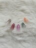 【Nail◇11月限定クーポン】カラーグラデーション半額 ¥3,850