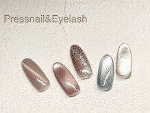 プレス ネイルアンドアイラッシュ(PRESS NAIL&EYELASH)/【ハンド】マグ※オフ込￥9500