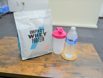 パーソナルトレーニングフォーカス(Personal training Focus.)/トレーニング後のプロテイン♪