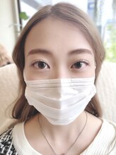 アイプレイエヌ インザラフ(eyeplayN...in the laf)/眉毛スタイリング、マツパafter