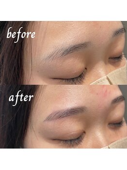アイブロウドット 姫路(iBROW.)/美眉スタイリング☆befor⇒after