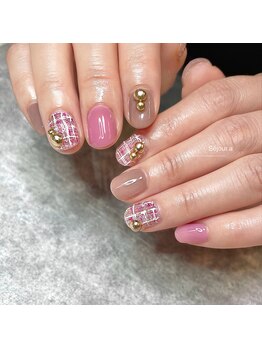 5本art/ニュアンス/チェック