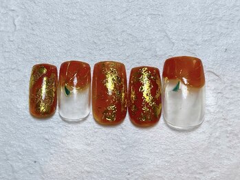 ネイルビート(NAIL BEAT)/かぼちゃネイル